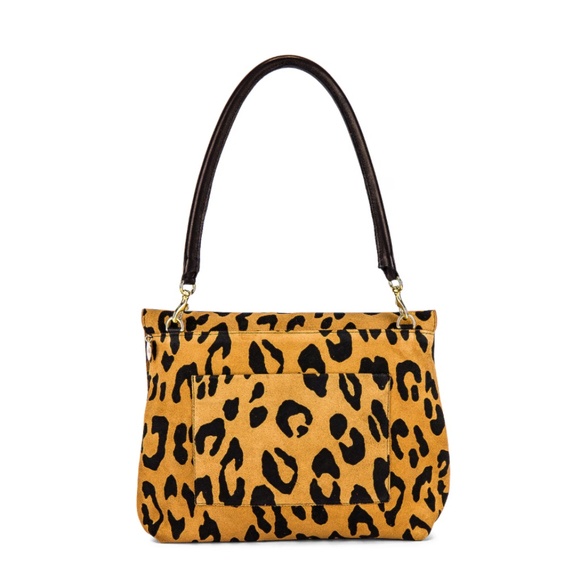 Clare V. Helene Shoulder Bag in Tan Pablo Cat - Picture 2 of 14